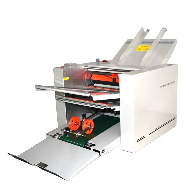 A4 A3 Cross Make Booklet Automatic Fold Paper Folding Machine