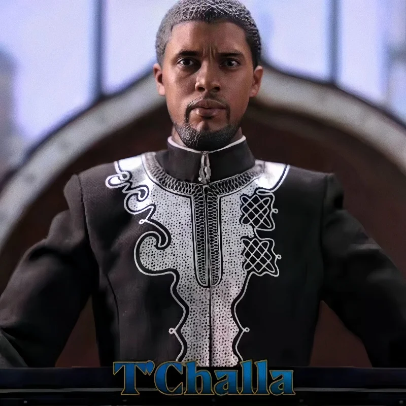 

Gstoys King Of Wakanda Black Panther Action Figure Original PVC Collectible Set Figurine Movable Joint Model Anime Toy Boy Gift