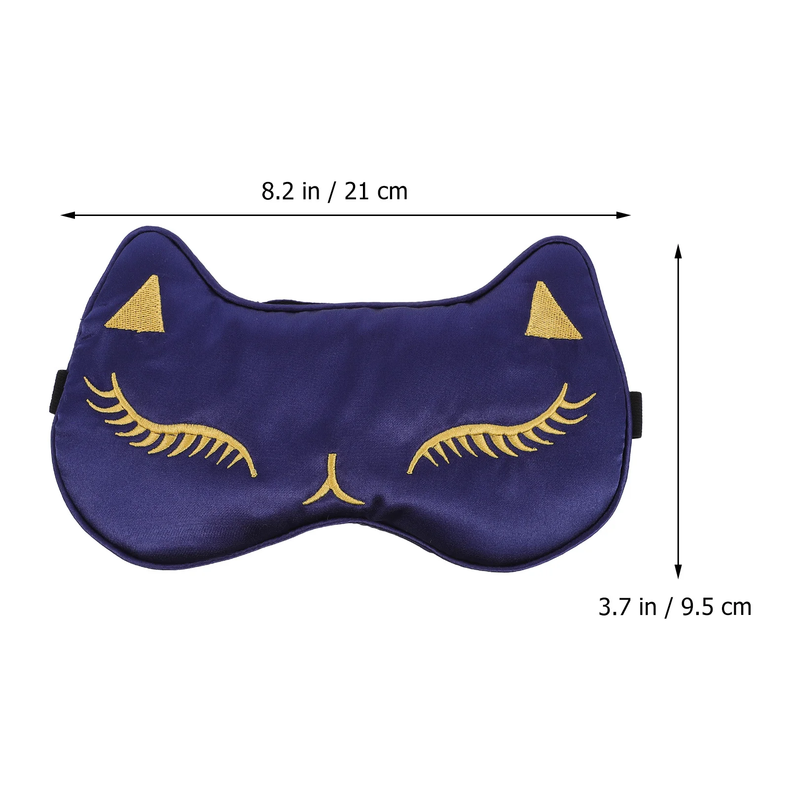 

1Pcs Cartoon Cat Sleep Eye Mask Artificial Supple Blindfold Eye Cover for Travel Home Relaxing Sleeping Aid Shading