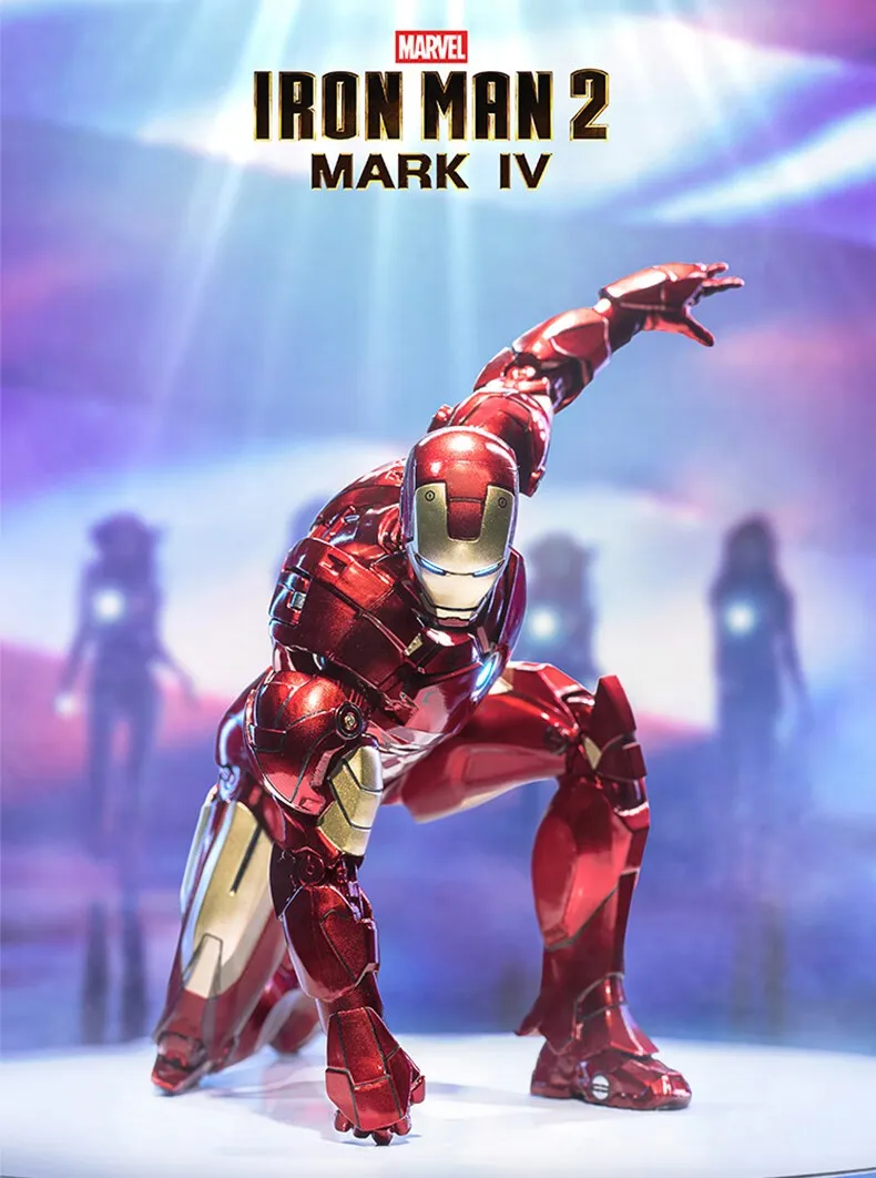 MK50 Iron Man-actiefiguur, Marvel Avengers 3-in-1 modeldisplayset, luxe editie, klassieke Iron Man MK3,