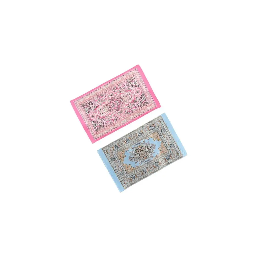 Crafts Floor Coverings Pretend Play  Dollhouse Carpet Simulation Weaving Rugs Dollhouse Furniture 1:12 Dollhouse Miniature
