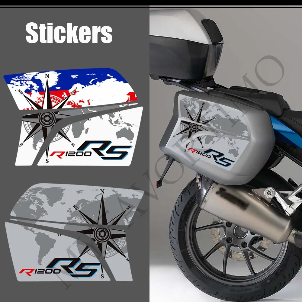 

2015 2016 2017 2018 2019 2020 2021 Stickers Decals Emblem Logo Trunk Luggage Panniers Cases For BMW R1200RS R 1200 RS R1200