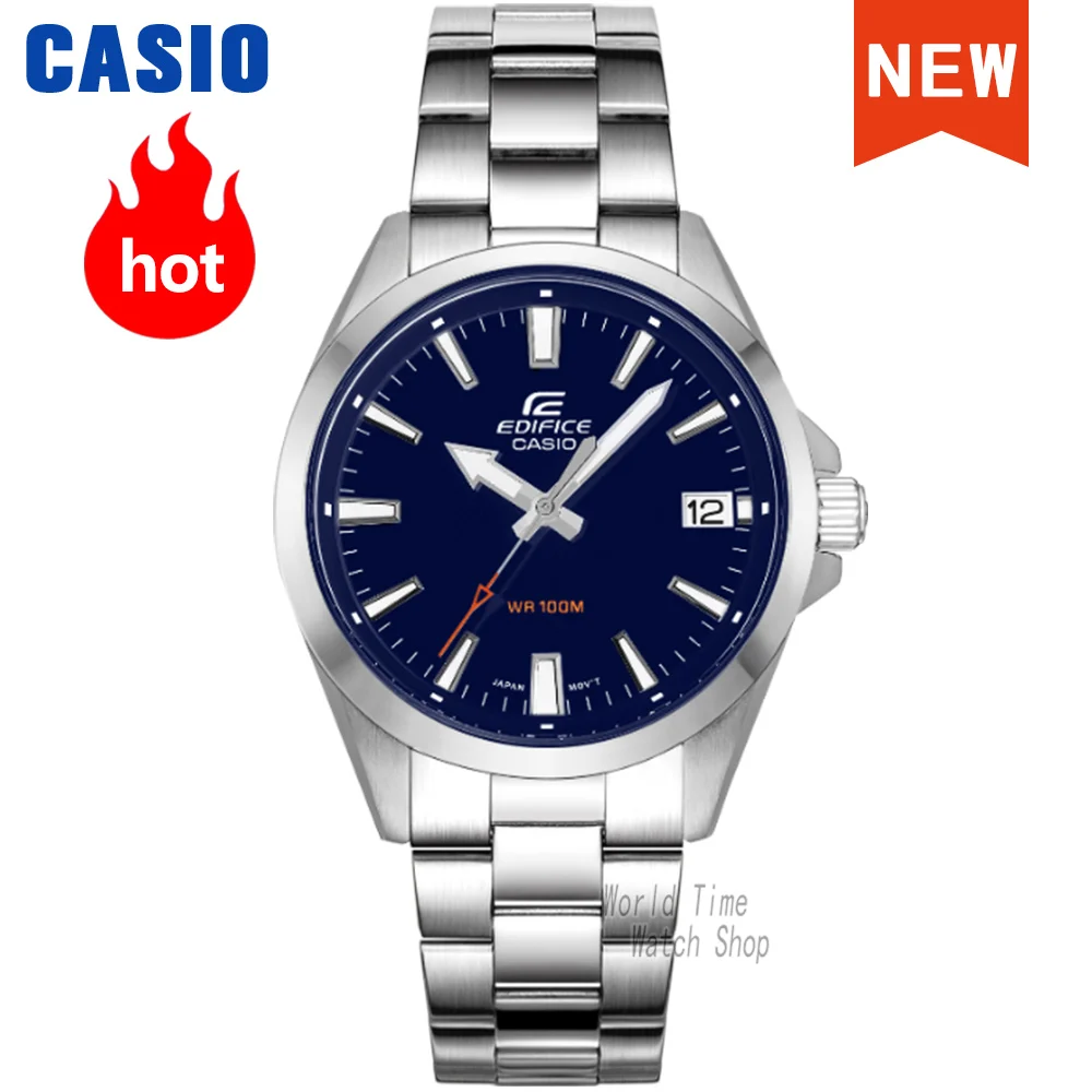 

Casio watch for men Edifice brand Eco-Drive Large Dial Three-Eye Chronograph Racing Watch Business fashions EF reloj hombre