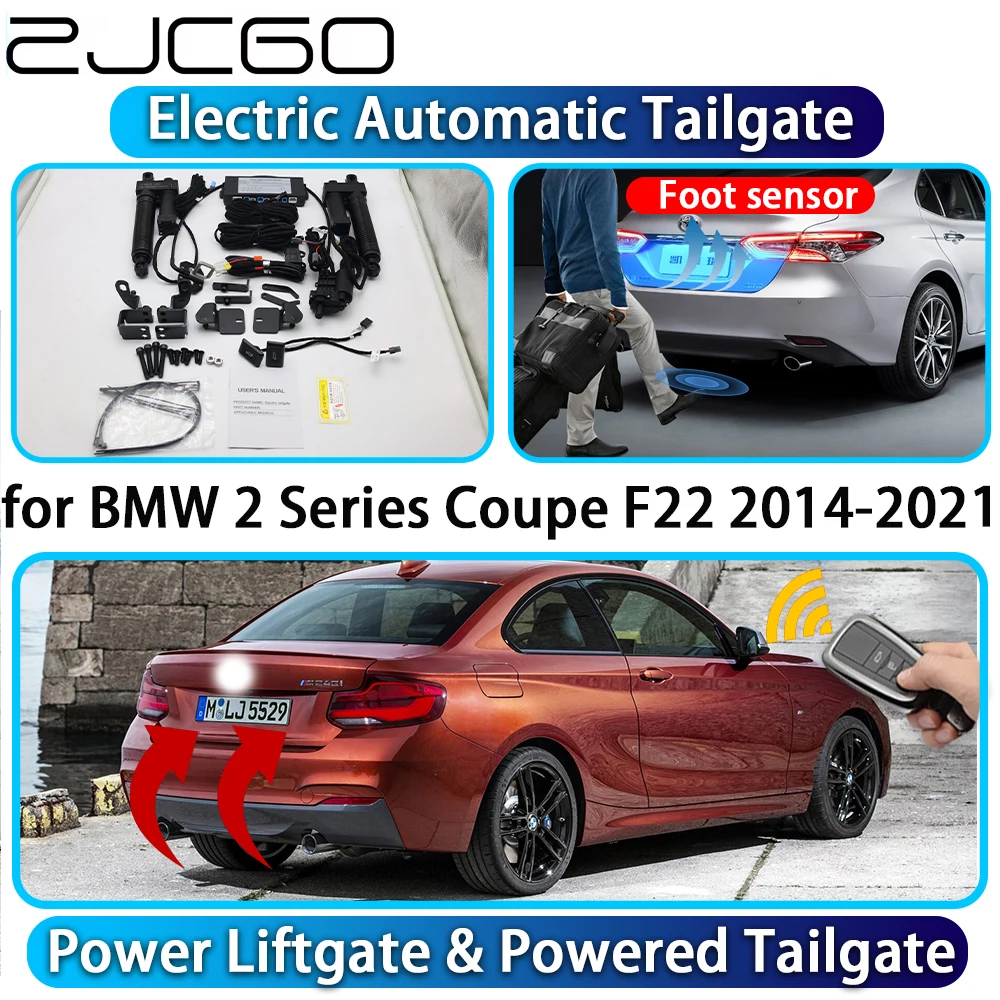 

ZJCGO for BMW 2 Series Coupe F22 2014-2021 OEM Automatic Power Liftgate Powered Tailgate Intelligent System Car Trunk Lift Kit