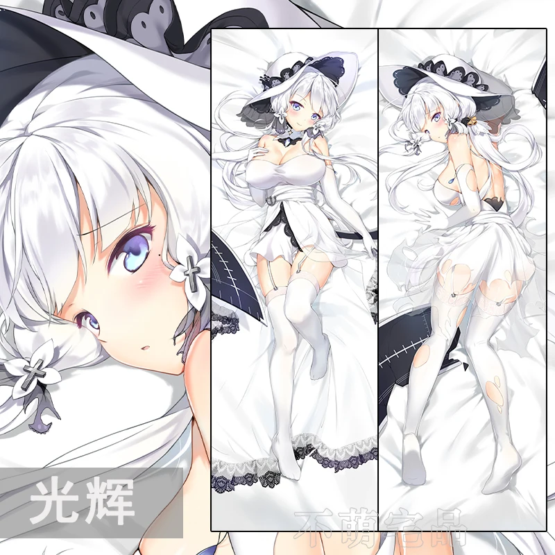 

Anime Game Azur Lane Illustrious Sexy Dakimakura Hing Body Case Japanese Otaku Pillow Cushion Bed Linings New BMZP