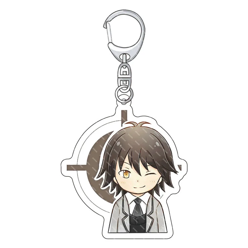 Assassination Classroom Acrylic Keychain Lovely Bag Charms Pendant Gift Fan Fun Key Chain Cute Creative Llavero Friend Kingring
