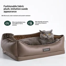 Almohadilla eléctrica calefactora para gatos y perros, antideslizante