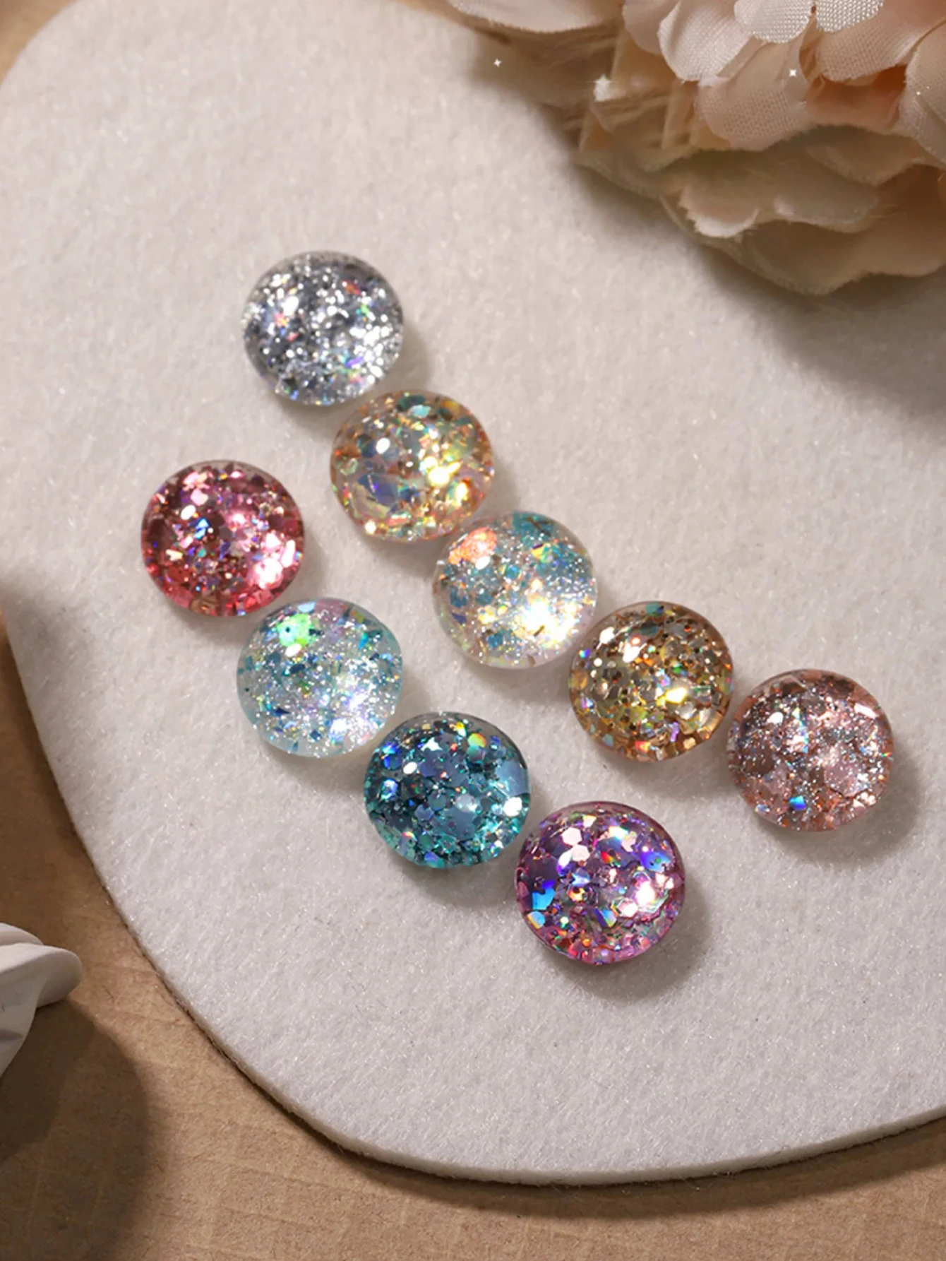 1-9 PCS 12ML Pet to Heaven Series Sequin Gel Nail Polish 2025 Summer Elf Flash Whitening Colorful Sequin Nail Art Supplies