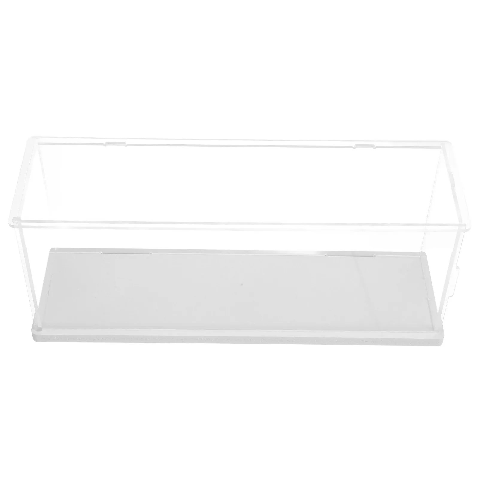 

Transparent Clear Acrylic Display Case Assemble Box for Collectibles Figures Organizer Home Office Display Showcase