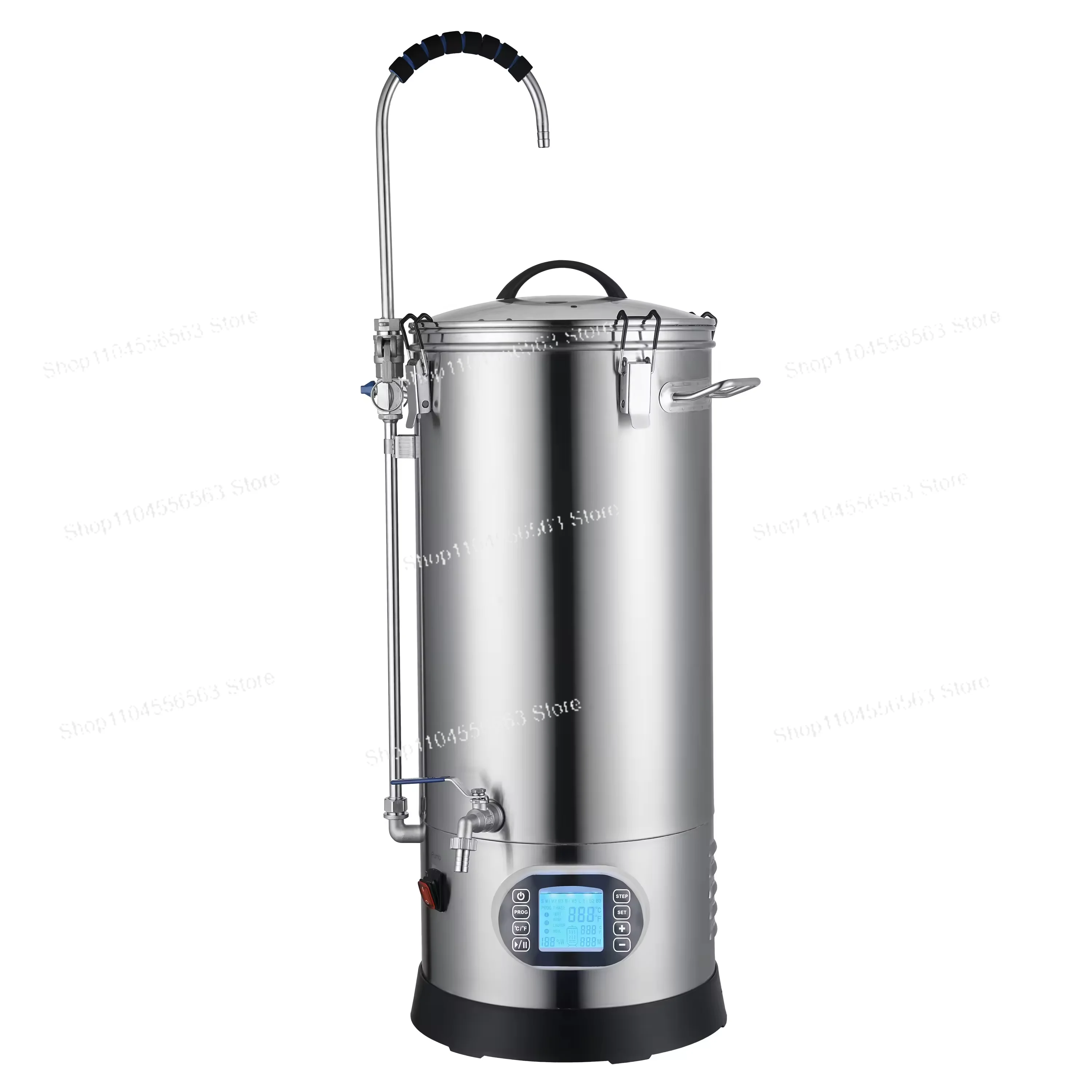 Hot Selling 35L Micro Control LED Beer Brewing Machine Whole Set Beer Brewer for Home Use bar Use