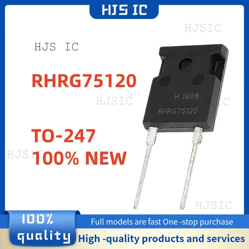 5PCS 100% NEW RHRG75120 RHRG30120 RHRG7560 RHRG5060 RHRG3060 RHRG1560 TO-247 Best Quality In Stock