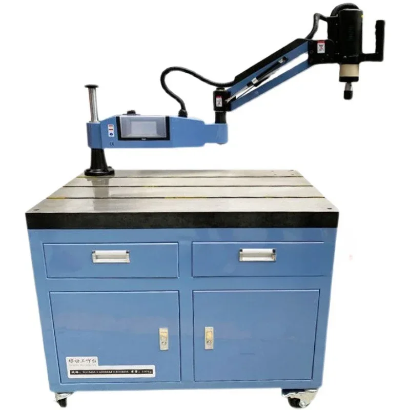 CE 220V CNC M3-M16 Universal Type Electric Tapper Tool Power Drilling Taps Threading Machine With Chuck