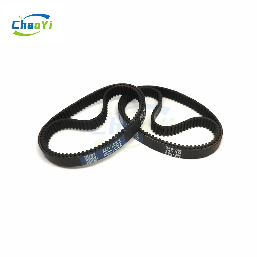 HTD 3M Loop Tertutup Karet Timing Belt Panjang 135 138 141 144 147 150 153 156 159 162 165Mm Lebar 6/10/15/20Mm 3M-144 3M-159