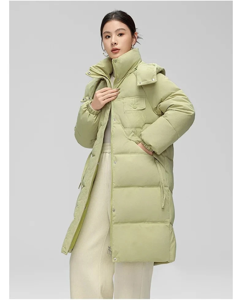 2025Jacket Lady Long Sleeve Zipper Thick Warm Outwear