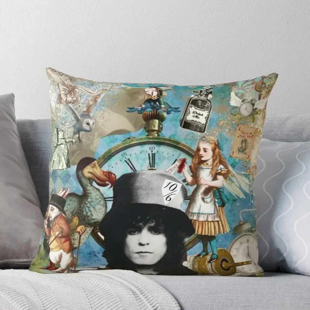 

Marc Bolan Throw Pillow Decorative pillowcase pillow cover christmas Christmas s Covers Cushion Child pillow