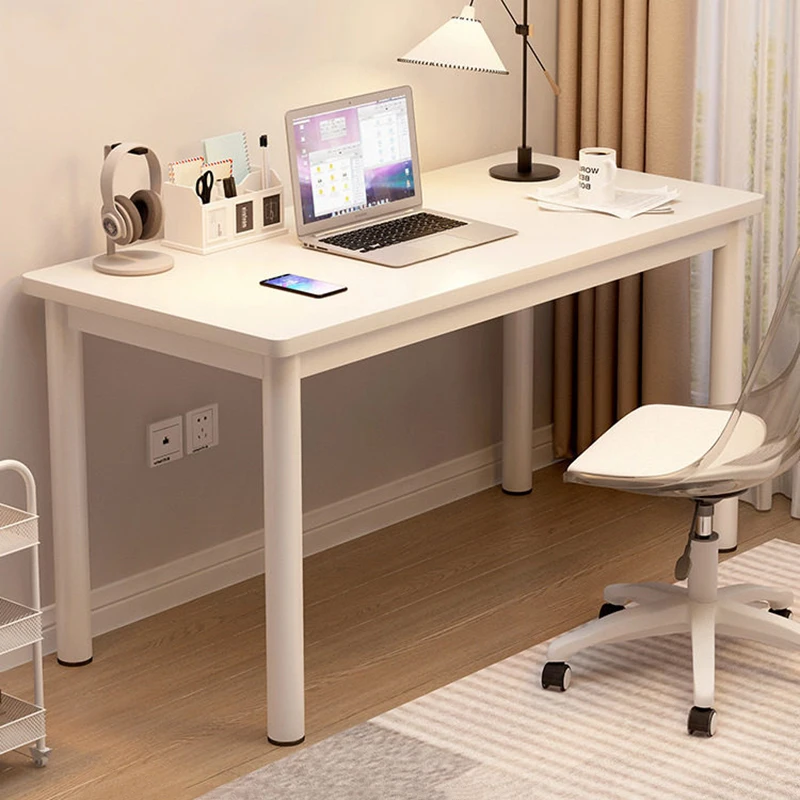 Minimalist White Office Desk Luxury Bedroom Organizers Nordic Office Desk Space Saving Display Mesa Ordenador Hotel Furniture