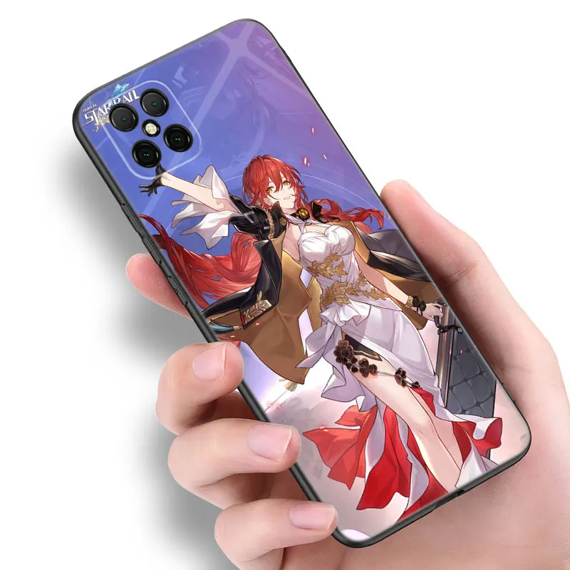 Honkai Star Rail Game Black Phone Case For Huawei Nova 8 9 10 SE 11 Ultra 12 Pro 7i 8i 11i 11E Y70 Plus Y60 Y61 Y71 Y90 Y91