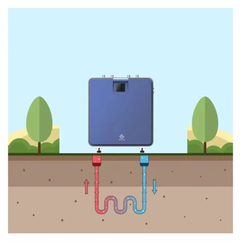 R32 R290 20kw 30kw Residential Geothermal Heat Pump Ground Source Water Source Heat Pump