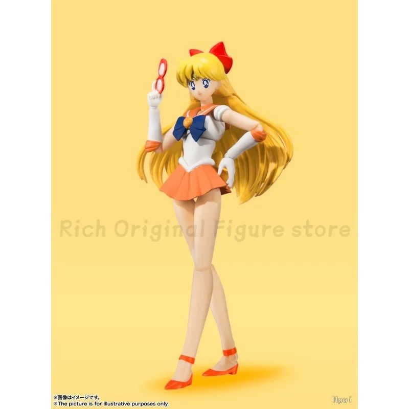 【Op voorraad】Originele BANDAI SPIRITS S.H.F Sailor Moon Aino Minako -Animation Color Edition- Anime Figuurmodel