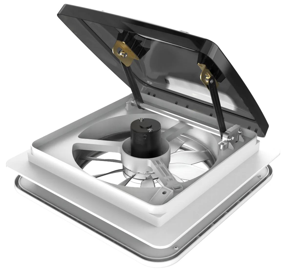 

High Performance RV Roof Exhaust Fan Removes Heat And Odors Fast Camper Roof Vent Fan Rv Ceiling Vent Fan With Cover
