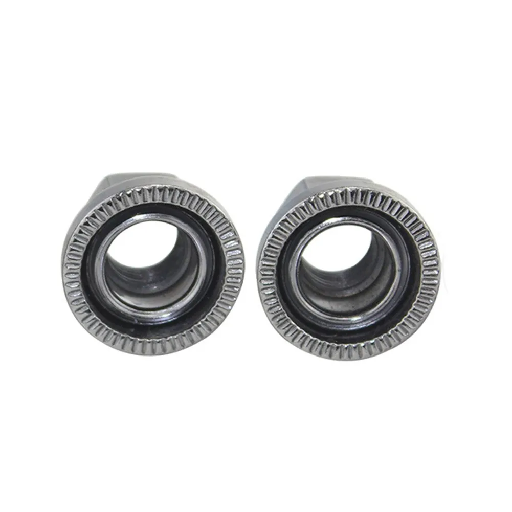 1 Pair Nut Axle Bike Fastener For Bolt Hub Nut Screw Track Washer High Quality Parts Portable Practical Premium