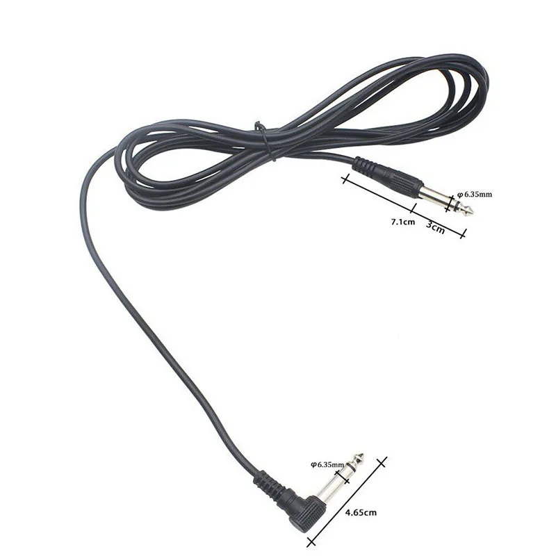 3M 5M 6.5Mm Tot 6.5Mm Audio Connectorkabel Voor Elektrische Drum Basgitaar Digitale Piano Speaker