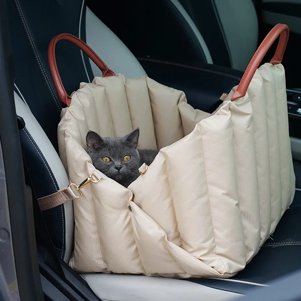 

direct factory Portable Pet Carrying Bag Cat And Dog Kennel Special Car Travel Soft Dual Purpose carrier bag with cotton pad