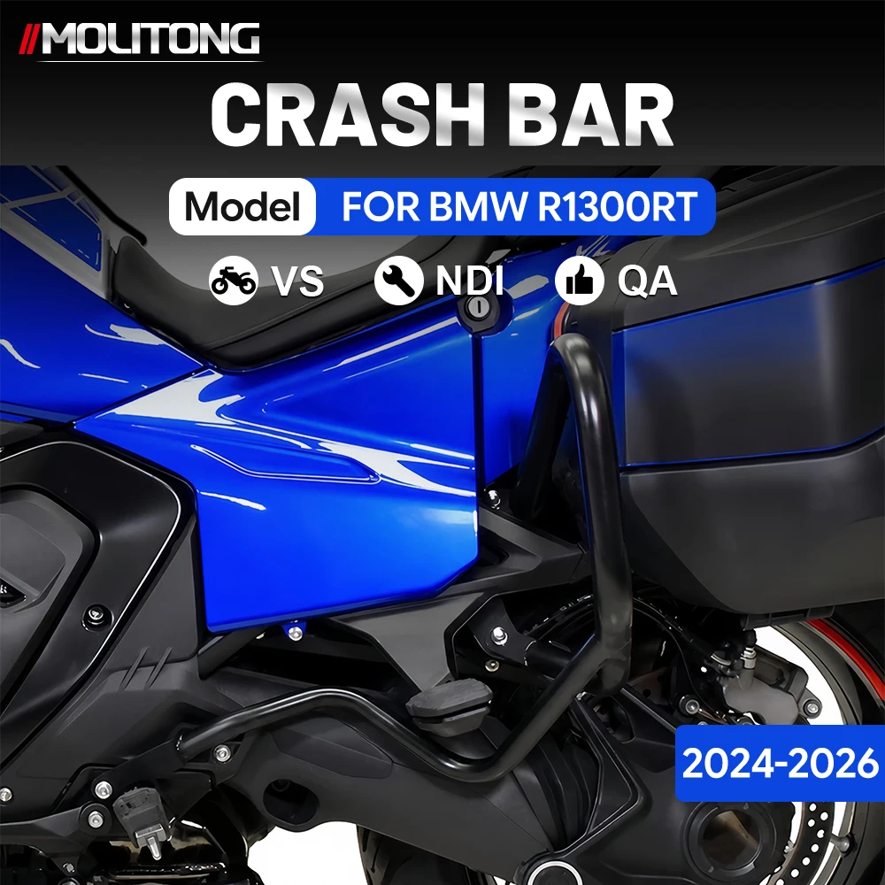 Motorcycle Engine Guard Crash Bar Frame Protector For BMW R1300RT 2024-2026 Anti-fall Bumper Durable Modified Parts