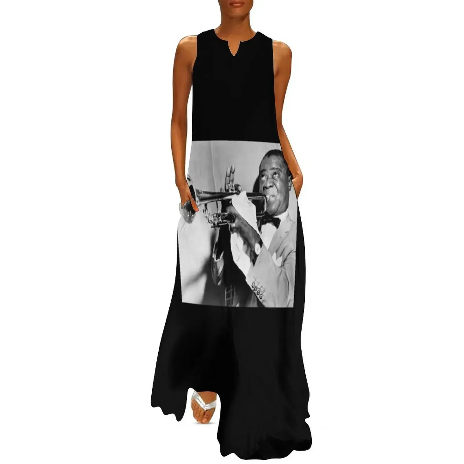 

Louis Armstrong Long Dress elegant dress Women's summer dresses dress women summer 2025 evening