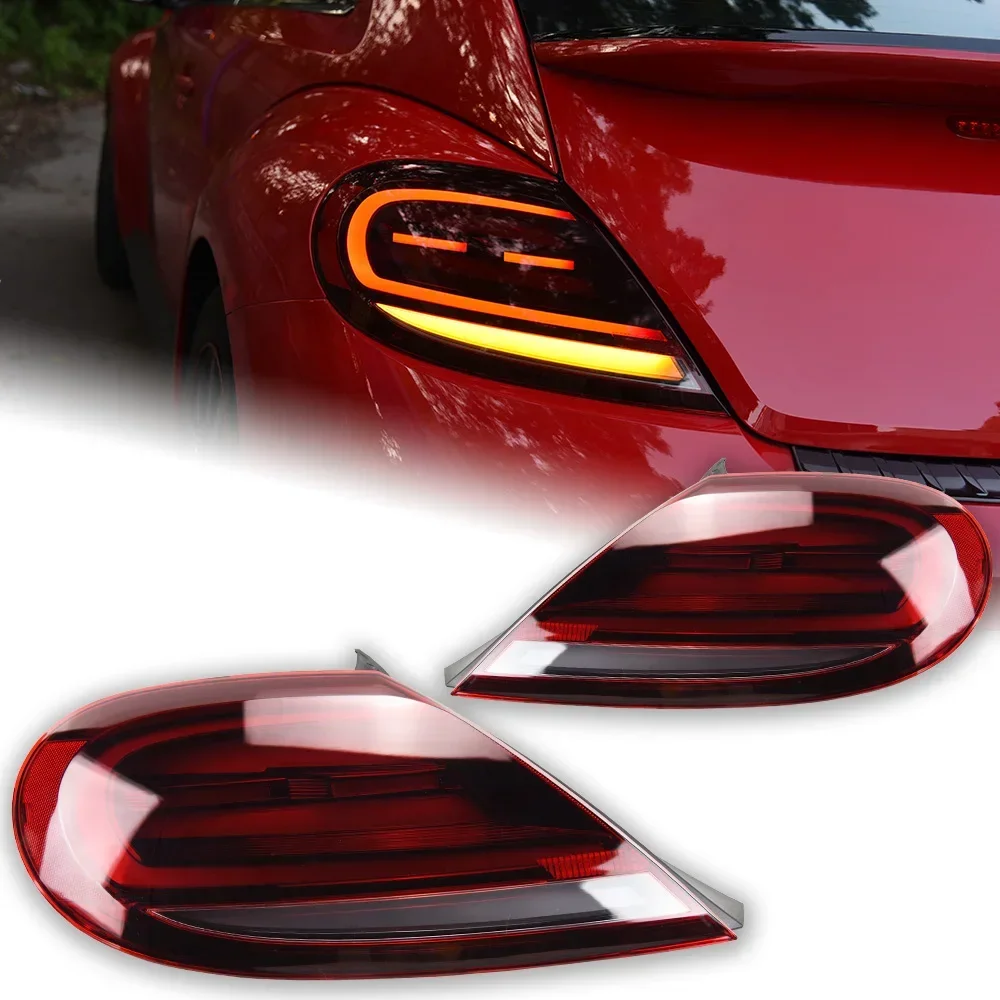 

Car Lights for VW Beetle Led Tail Lamp 2012-2020 Dynamic Signal Tail Light Animation Rear Stop Brake Reverse Auto Accessories