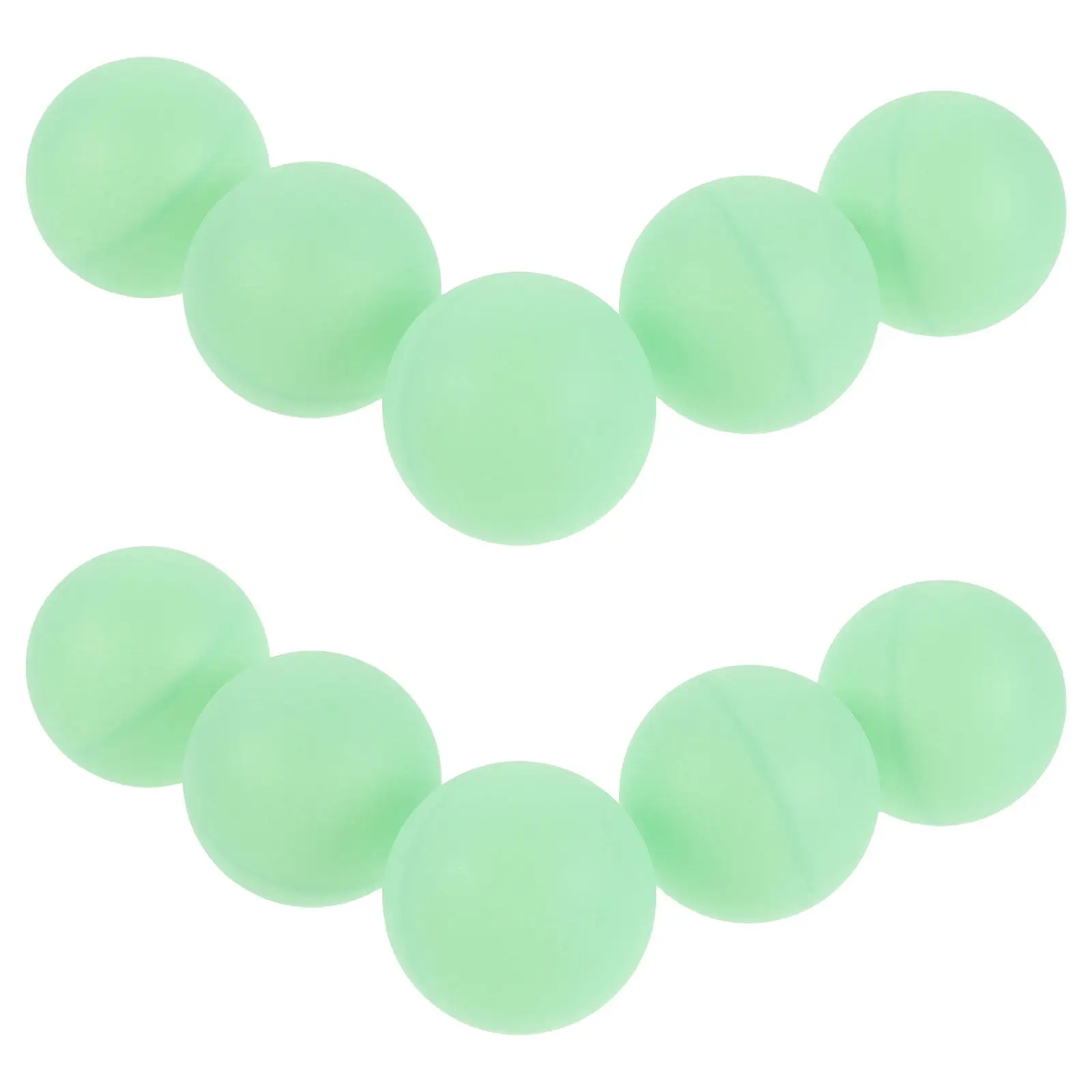 

10Pcs Glow Ping Pong Balls 1.57inch Luminous Table Tennis Balls Outdoor Glow in The Dark Birthday Party Supplies
