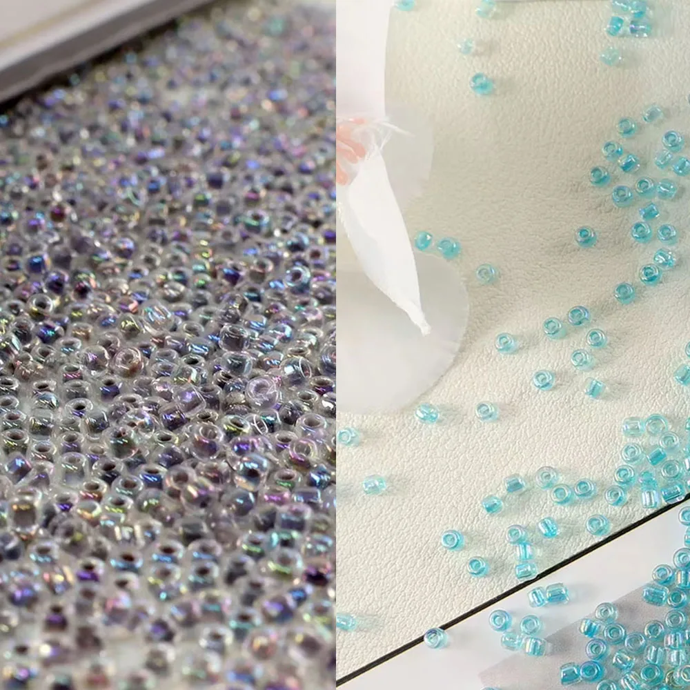 Japanese imported MGB large package 450g illusion series glass beads jewelry accessories for DIY accessories bead embroidery
