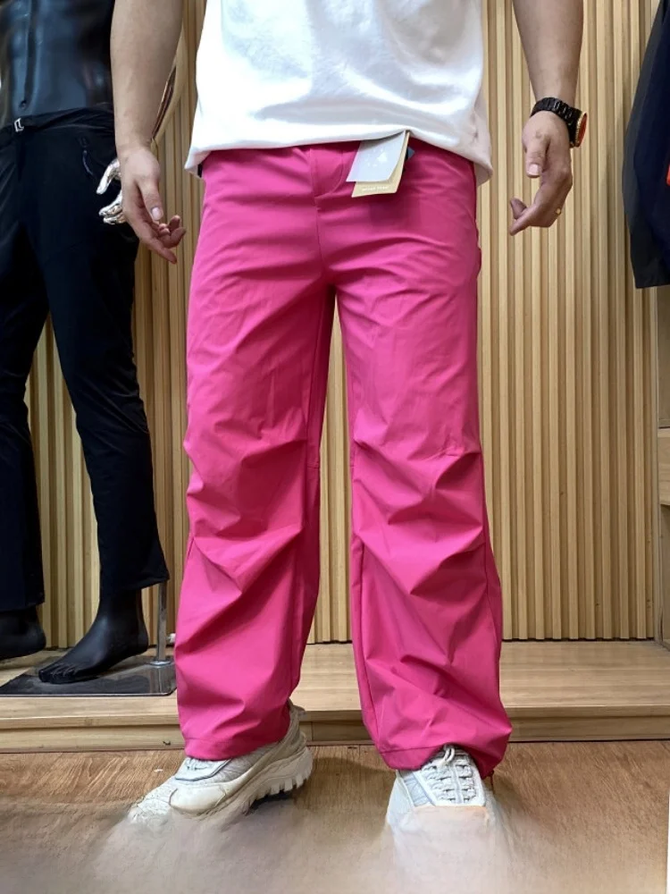

Outdoor Casual Pants Men's Women's Hiking Leisure Soldier Pants Zipper Design 3D Tailoring Spring Summer Couple Pants