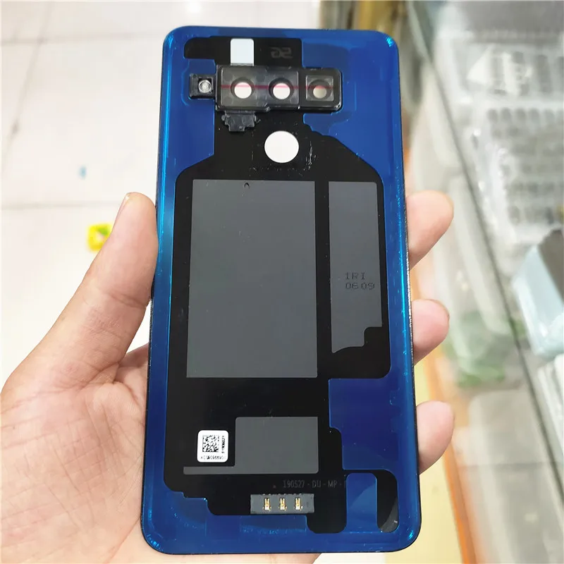 New LM-V500N Battery Door For LG v50 ThinQ 5G Back Glass Housing Cover Repair Parts V50 Dual Screen With Camera Lens