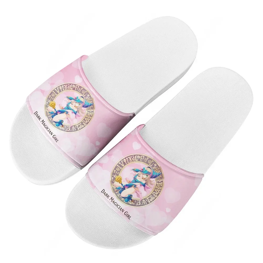 

Ю-Ги-О! Модные домашние тапочки-шлепанцы на заказ для мужчин, женщин и подростков, водонепроницаемые, для ванной, пляжа, бассейна, можно носить на улице