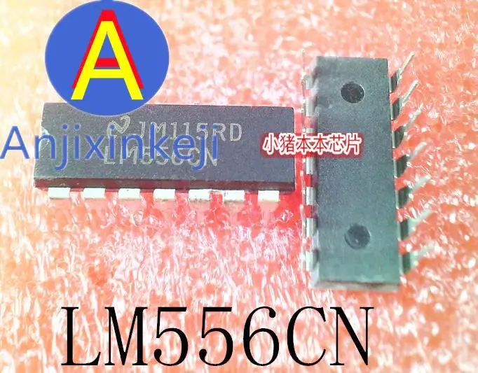

10 шт. 100% оригинальный новый LM556CN LM556 DIP-14
