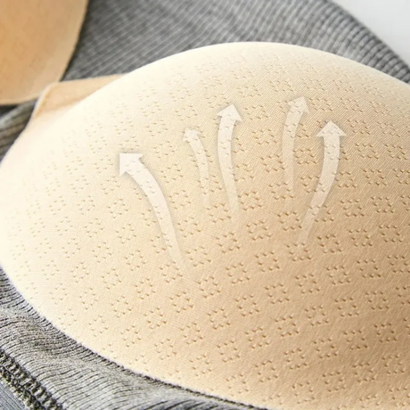 ฤดูร้อนสแควร์คอ Modal เสื้อกั๊กผู้หญิงพร้อมแผ่นหน้าอก High-End สีทึบเผ็ด Backless SLIM FIT สวมใส่ด้านใน TOP