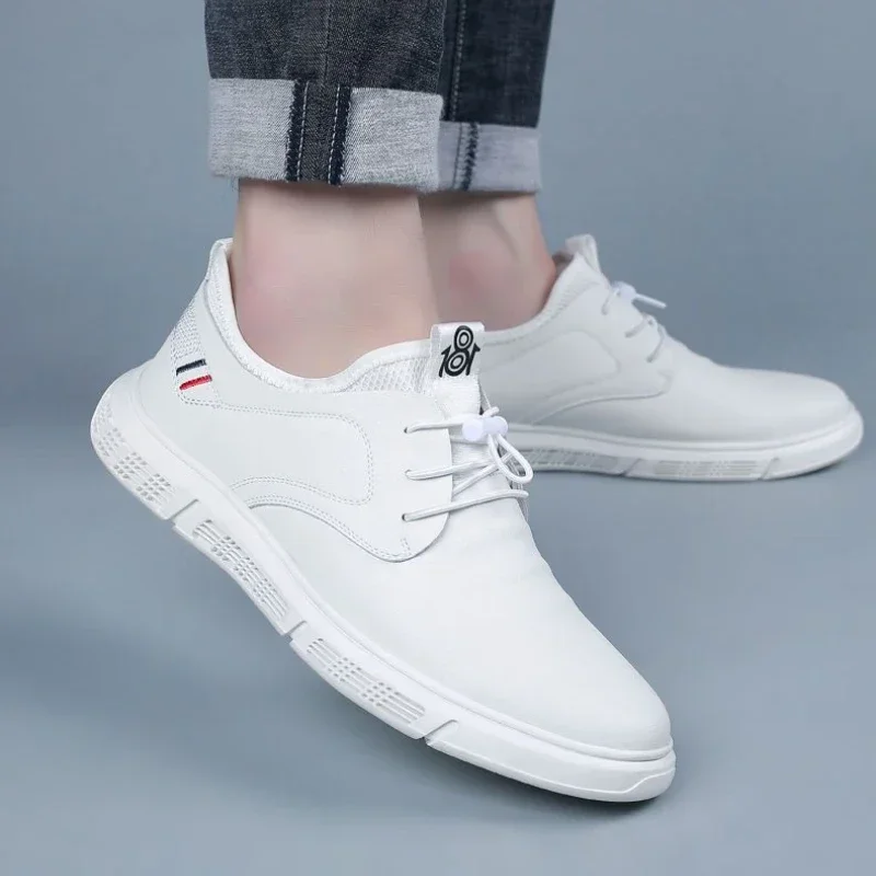 أحذية رجالية موضة جديدة أحذية كاجوال جودة أحذية رياضية مسطحة القاع للرجل الراحة تهوية المتسكعون حذاء مصمم Zapatos Hombre #6