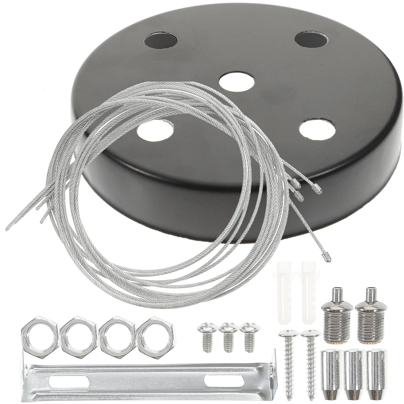 

Plastic Metal Ceiling Canopy Kit Pendant Light Mounting Parts Ch Cover Plate Retro Style Home Lighting Fixtures