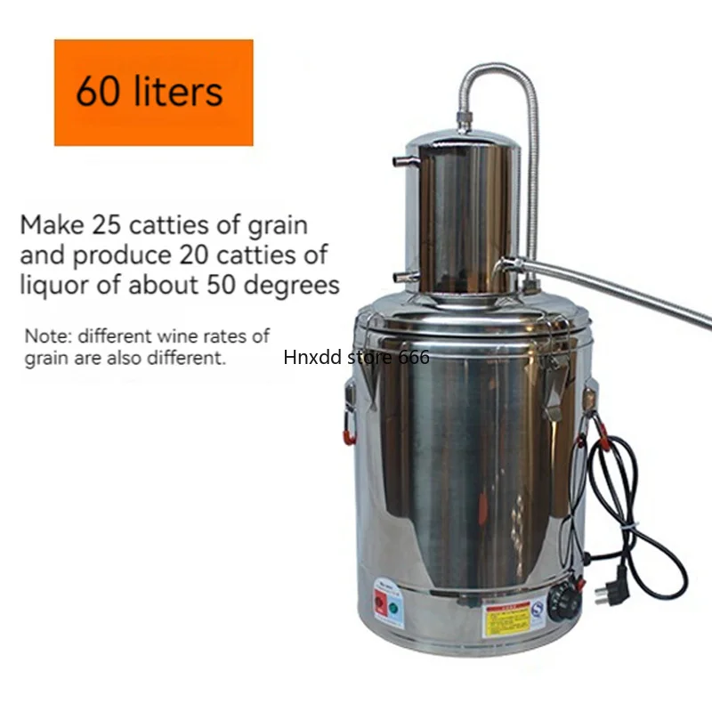 Household Alcohol Brewing Distiller DIY Moonshine Equipment Stainless Steel Whisky Beer Wine Brandy Brewing Machine