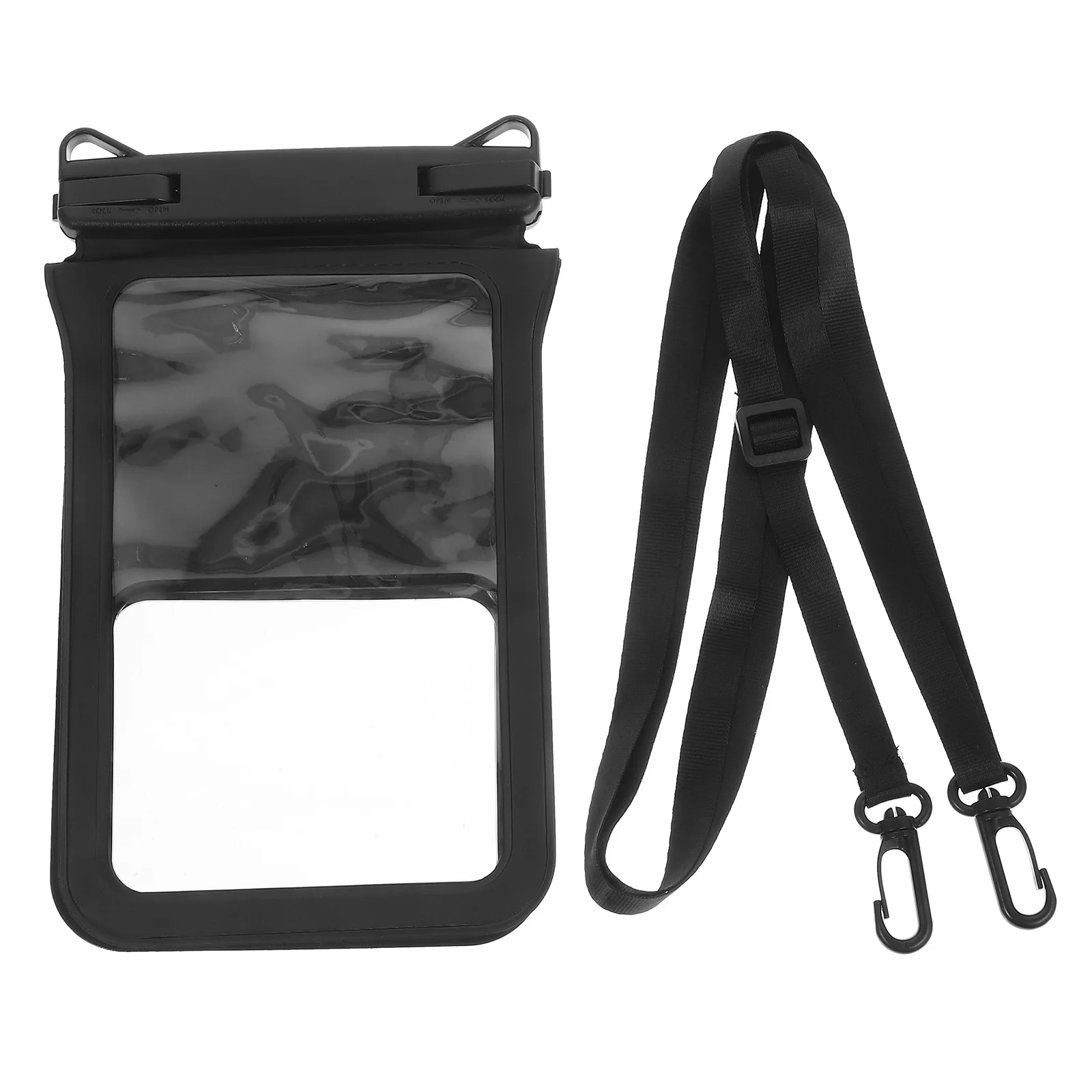 

Large Waterproof Phone Bag Black Floating Pouch for Swimming Diving Beach Travel Outdoor Sports Cellphone Dry Bags Universal