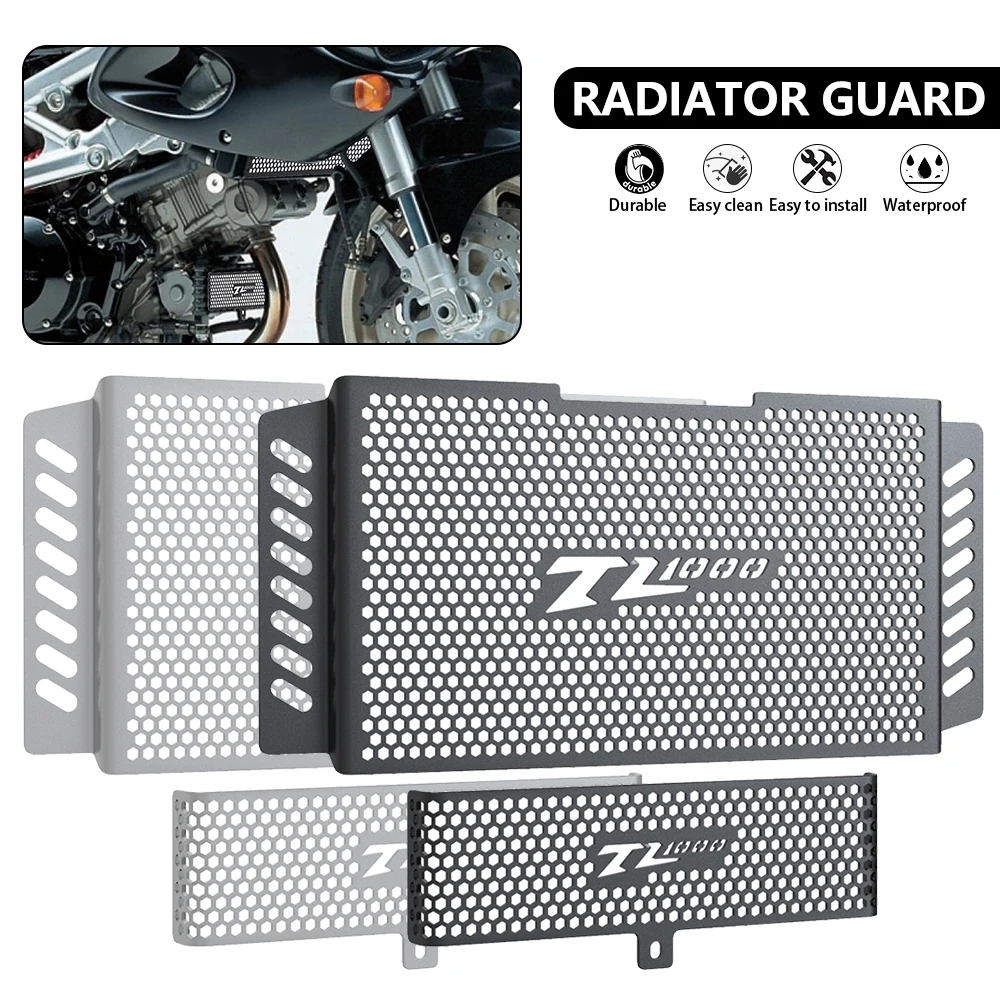 

Motorcycle Accessories Radiator Grille Grill Guard Protection Protector For Suzuki TL1000S 1997 1998 1999 2000 2001 TL 1000 S