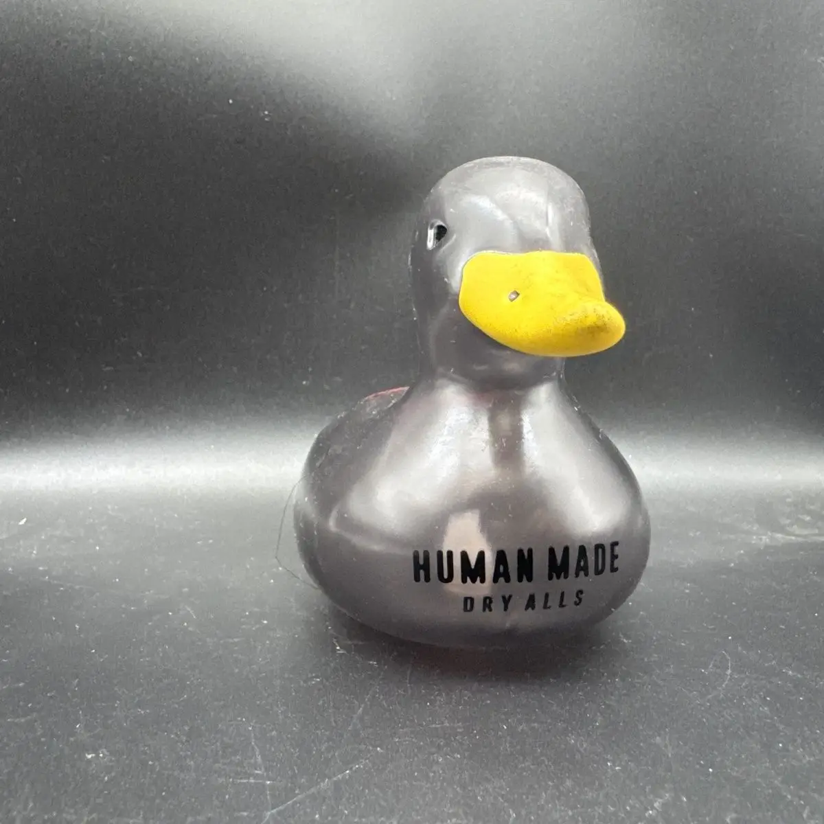 Human Made Black Rubber Duck Figure Collectible Display Toy Nigo Streetwear