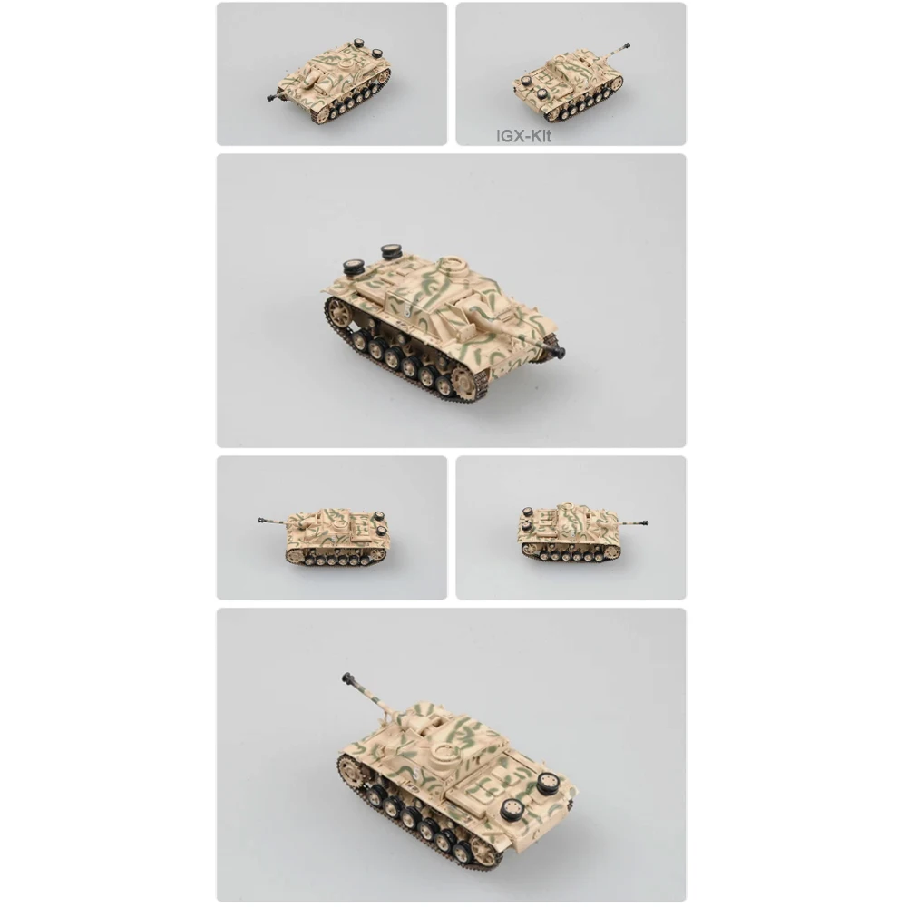 

Easymodel 36152 Масштабная модель 1:72 Немецкий танк-разрушитель StuG III Ausf. G316 Funklenk (Компания) — Коллекционная пластиковая модель военной техники