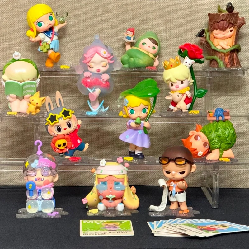 

Genuine Popmart Blind Box Hand In Hand Series Cute Doll Trendy Toy Desktop Ornament Collectable Model Garage Kit Lovely Gift