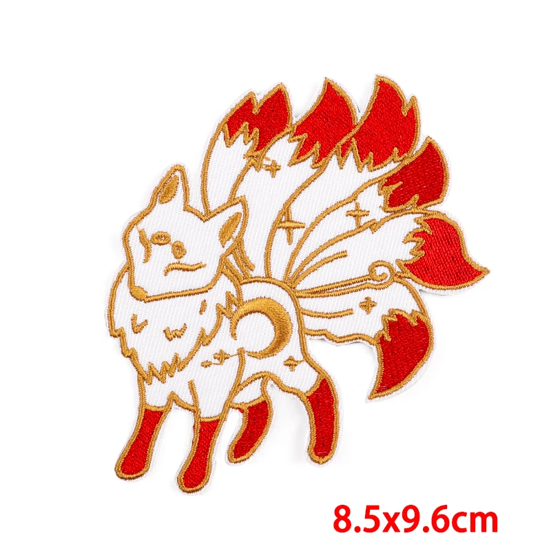 Tambalan Bordir Kucing Hewan untuk Pakaian Tambalan Kartun Lucu Besi Pada Tambalan Pada Pakaian Dekorasi Stiker Tambalan Melebur