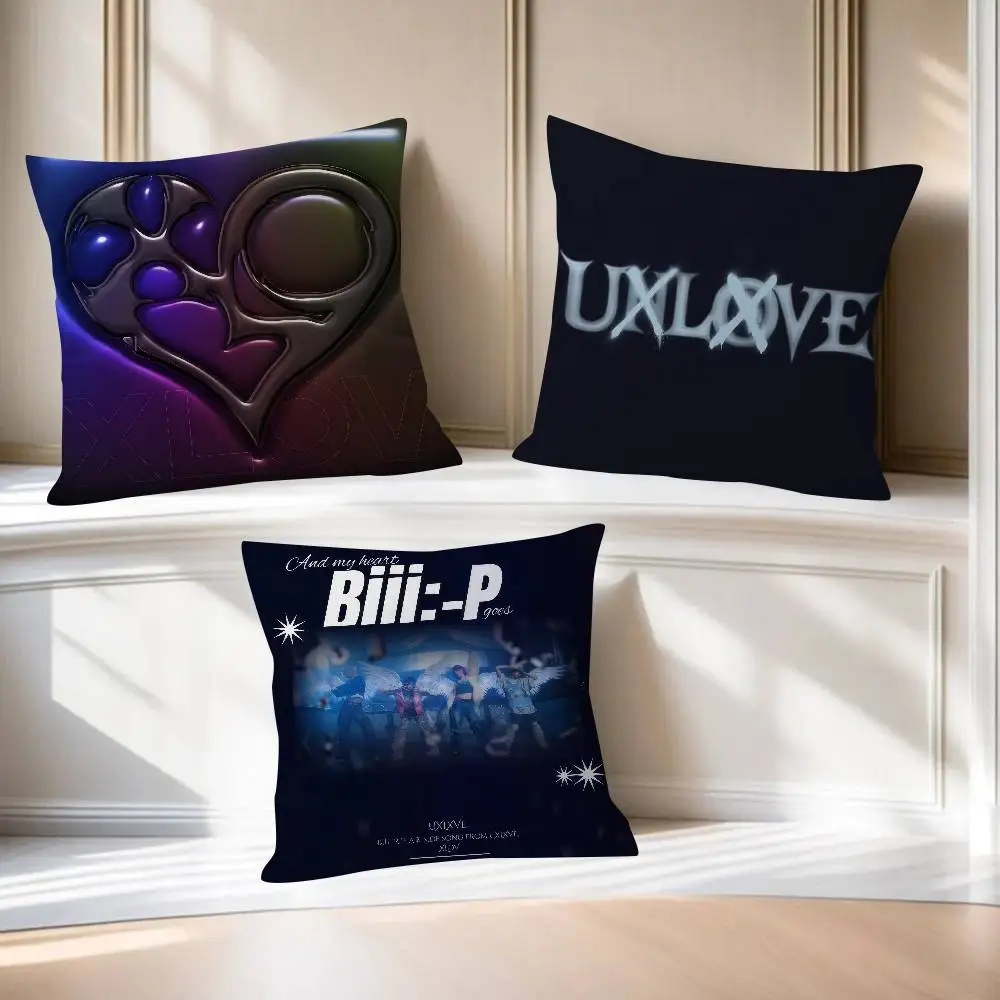 Personalized Pillow Dust Cover Bedroom Kids Party Decoration Pillowcase Birthday Children Gift Popular K-pop Group X-XLov