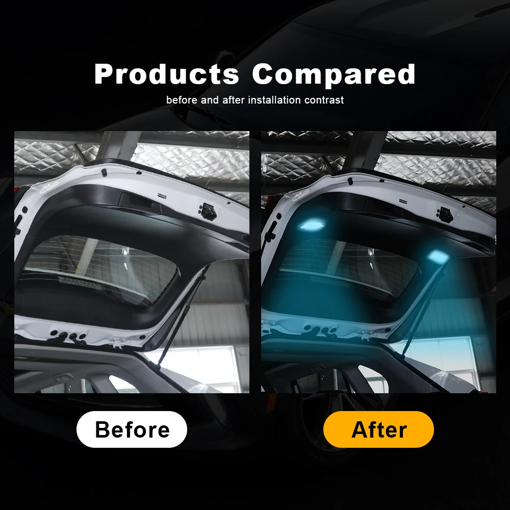 For Toyota RAV4 RAV 4 5th 2019 2021 2022 2025 Car Tail Lights LED Luggage Compartment Light Trunk Cargo Tailgate Lamps Assembly