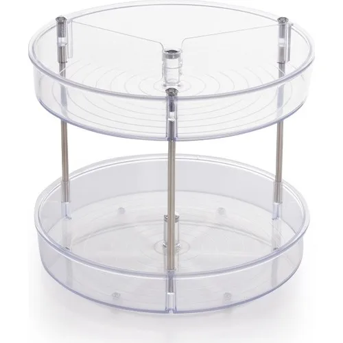 Primanova Elpida Two-Layer Rotating Rack Transparent