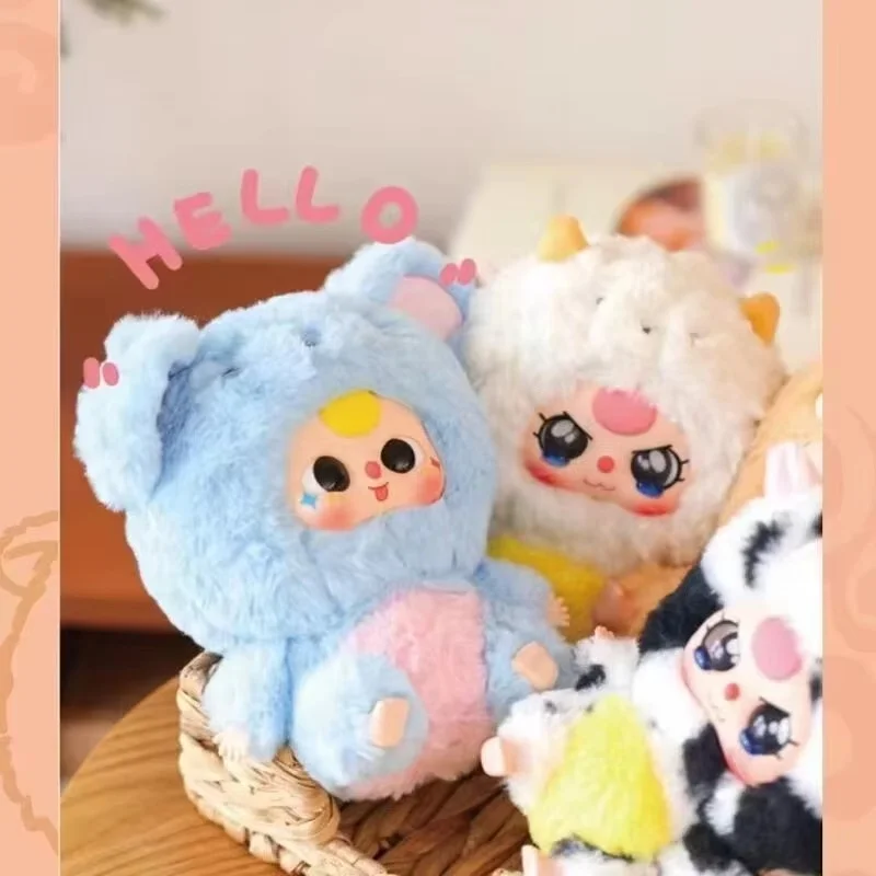 In Stock Baby Three Chinese Zodiac Serise Blind Box Toys Kawaii Cute Vinyl Face Mysterious Surprise Guess Bag Dolls Toys